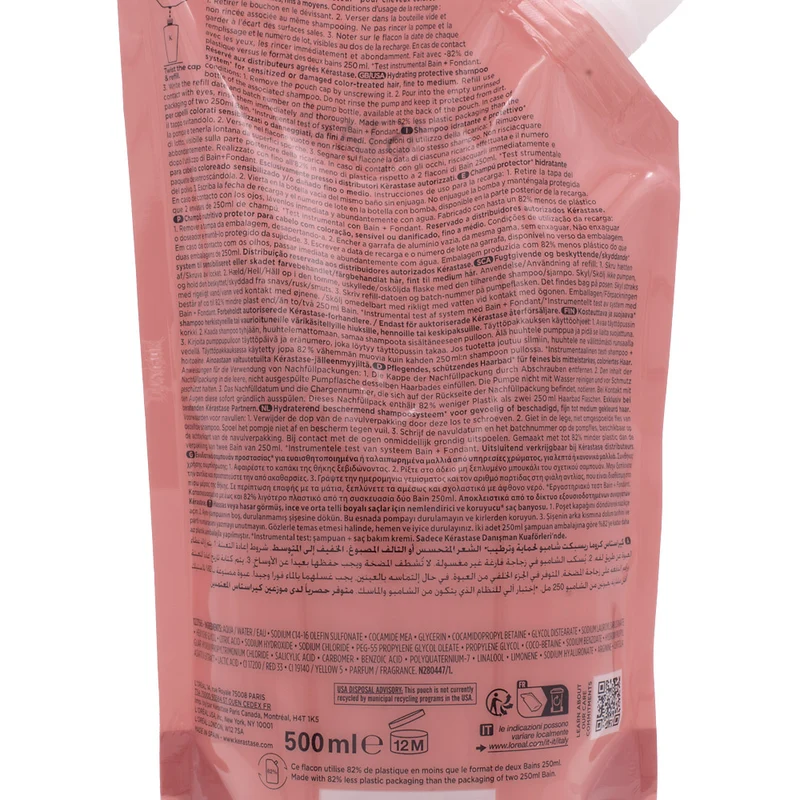 Kerastase Chroma Absolu Bain Chroma Respect Refill 500ml - ricarica shampoo capelli colorati
