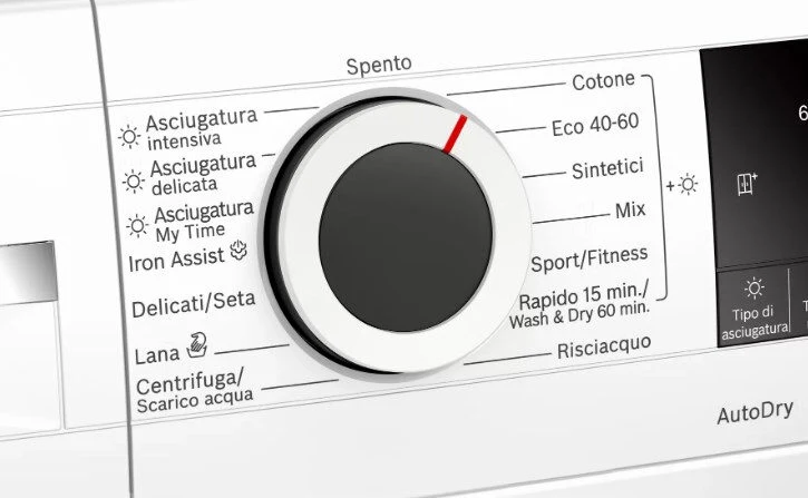 Bosch Serie 4 WNA13400IT lavasciuga Libera installazione Caricamento frontale Bianco E