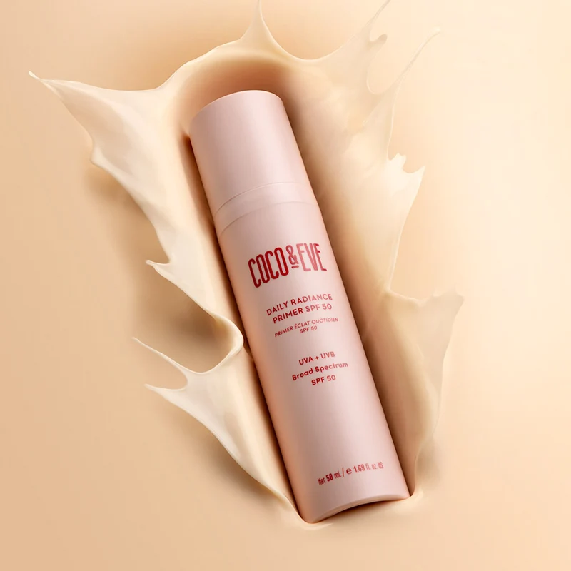 Coco & Eve Daily Radiance Primer SPF50 50ml - protezione solare viso