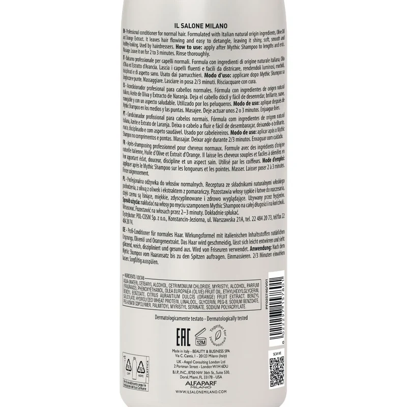 Il Salone Milano Mythic Conditioner 1000ml - balsamo per capelli normali