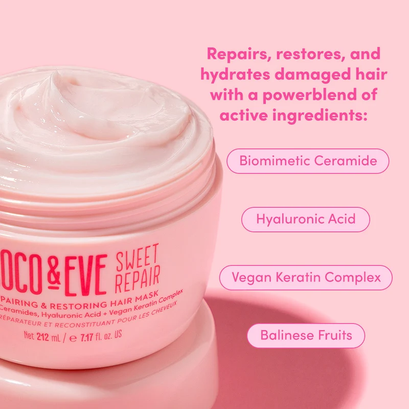 Coco & Eve Sweet Repair Mask 212ml - maschera ristrutturante