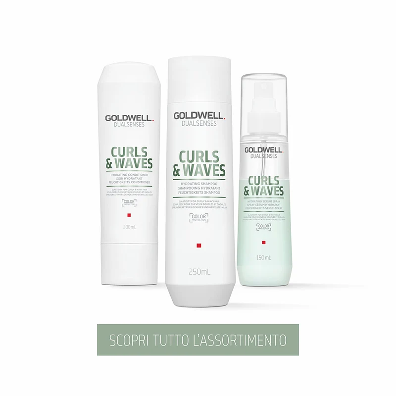 Goldwell Dualsenses Curls & Waves Hydrating Shampoo 250ml - shampoo idratante per capelli ricci o mossi