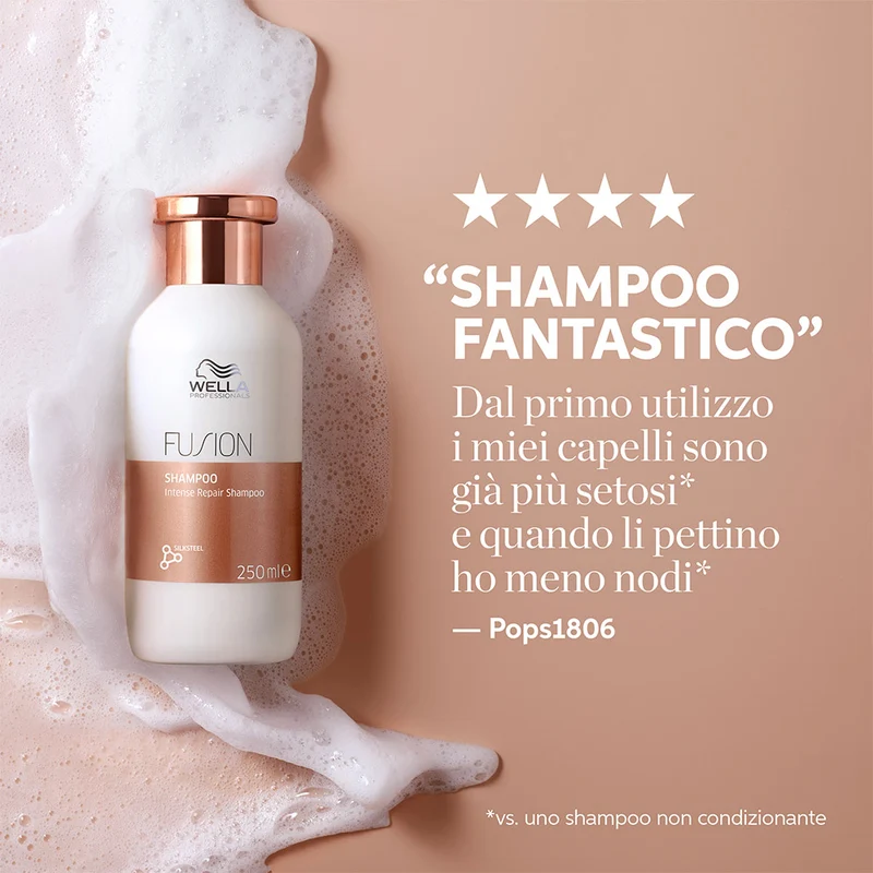 Wella Fusion Repair Shampoo 250ml - shampoo rinforzante