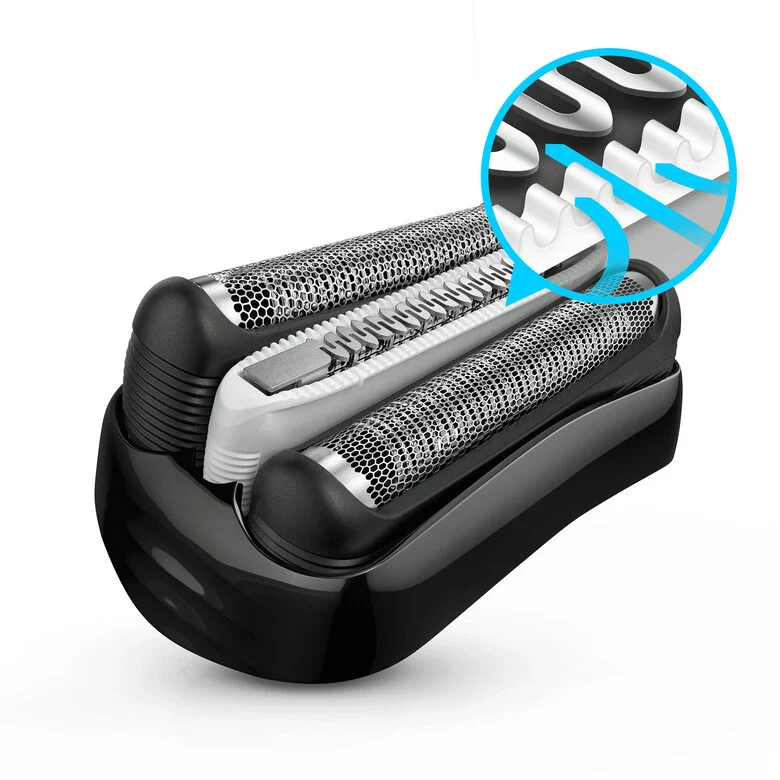 Braun Series 3 ProSkin 3010s Rasoio Elettrico, Nero/Blu
