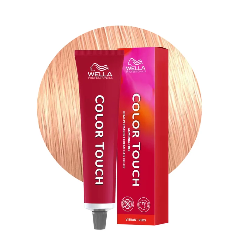 Wella Color Touch Vibrant Reds 10/34 Biondo Platino Dorato Rame 60ml - colore semipermanente senza ammoniaca
