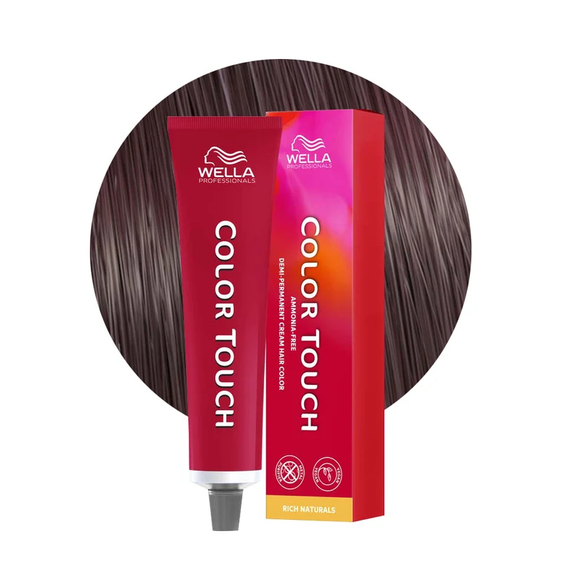 Wella Color Touch Rich Naturals 6/35 Biondo Scuro Dorato Mogano 60ml - colore semipermanente senza ammoniaca