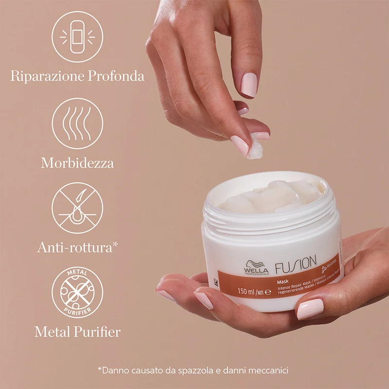 Wella Fusion Intense Repair Mask 150ml - maschera riparatrice