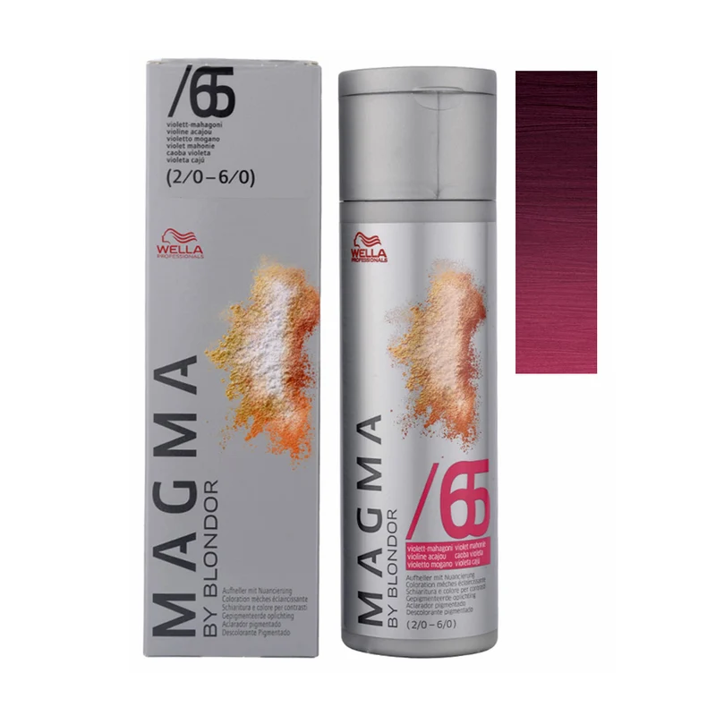Wella Magma /65 Violetto Mogano 120g - decolorante