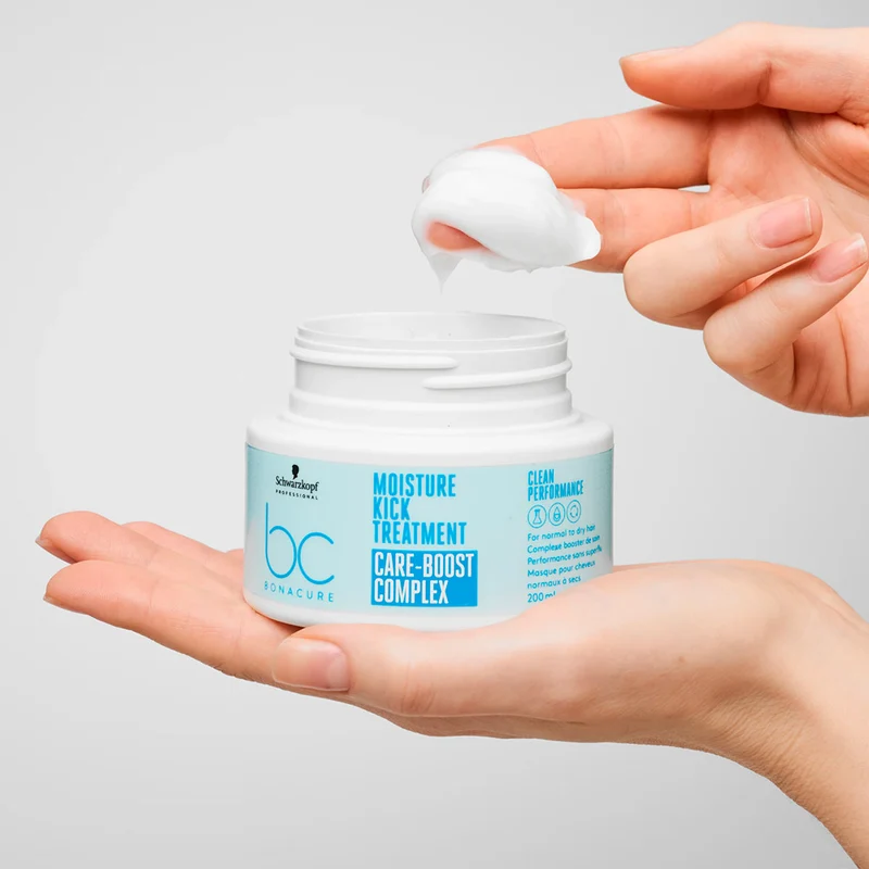 Schwarzkopf BC Bonacure Moisture Kick Treatment Care Boost Complex 500ml - maschera per capelli secchi