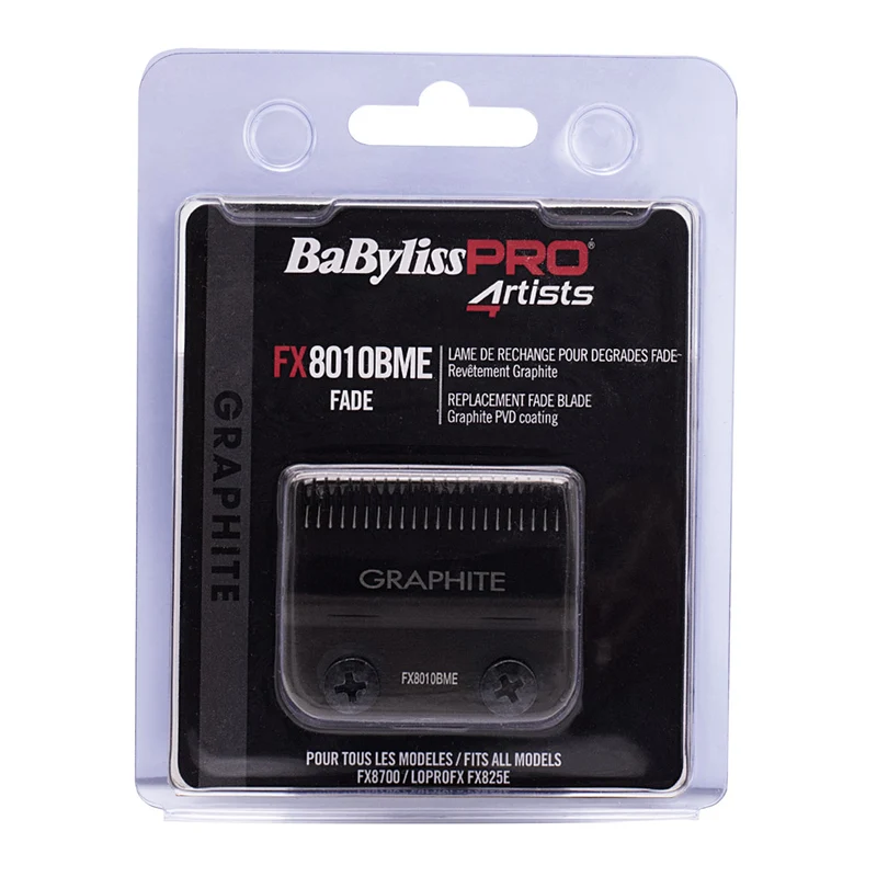 Babyliss Pro 4Artist Testina Graffite FX8010BME Fade - lama di ricambio per FX8700 e FX825