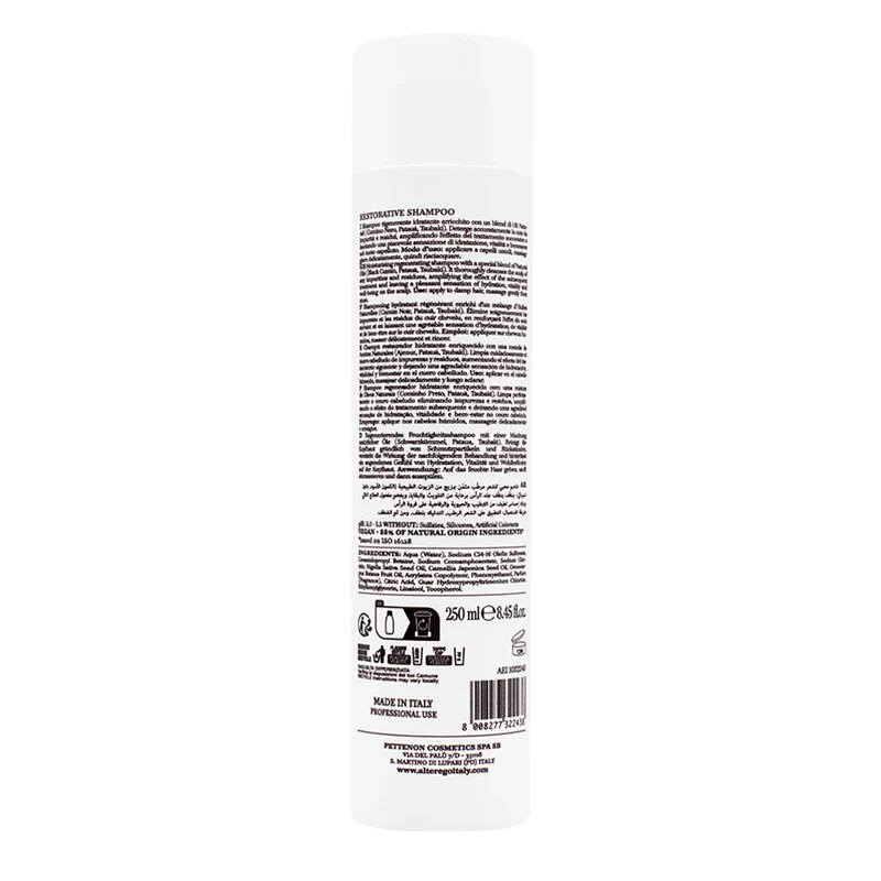 Alterego SheWonder Restorative Shampoo 250ml - shampoo rigenerante idratante