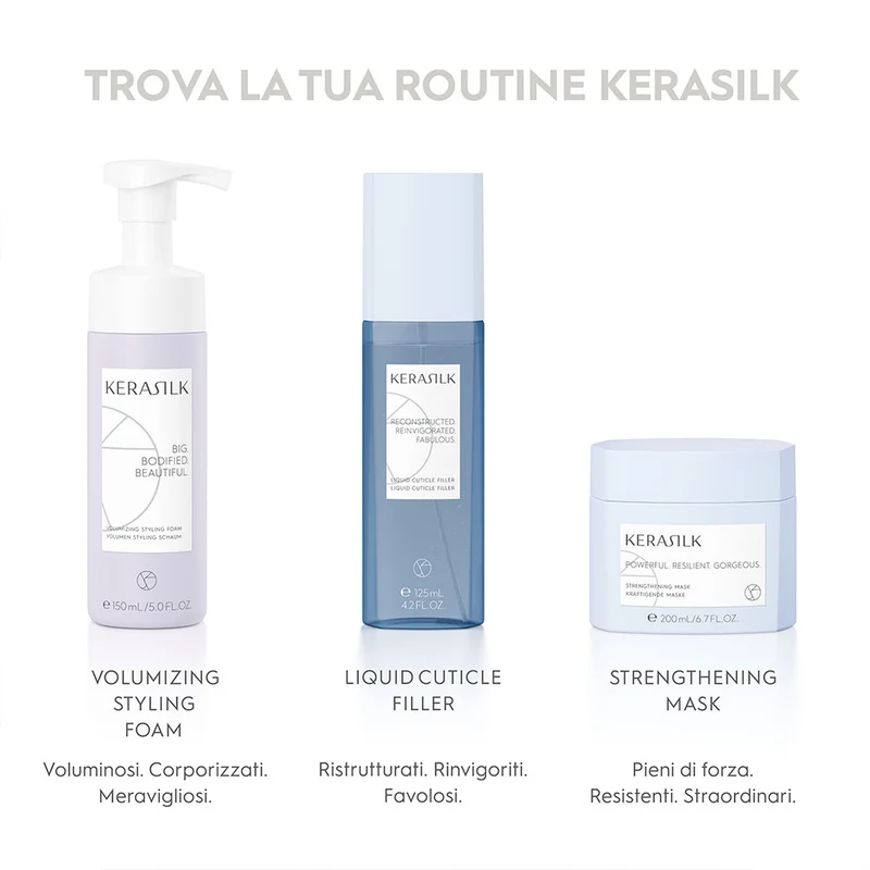 Kerasilk Styling Volumizing Foam 150ml - schiuma volumizzante