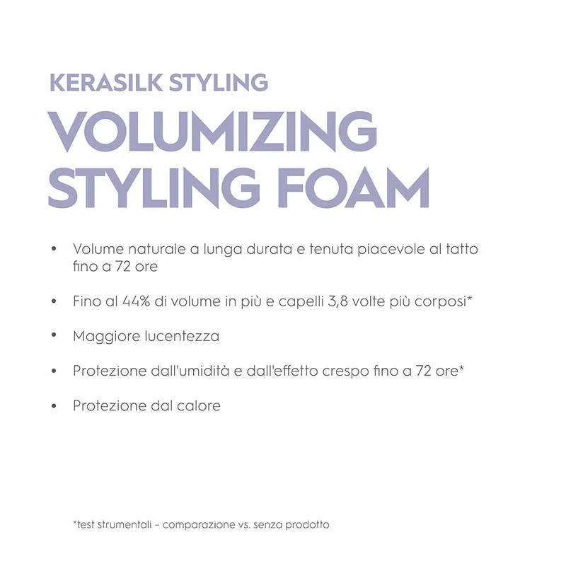 Kerasilk Styling Volumizing Foam 150ml - schiuma volumizzante