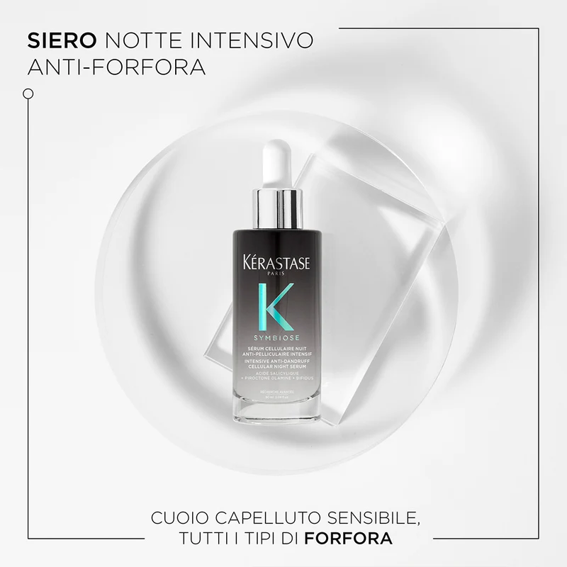 Kerastase Symbiose Sérum Cellulaire Nuit Anti-Pelliculaire Intensif 90ml - siero notte anti- forfora