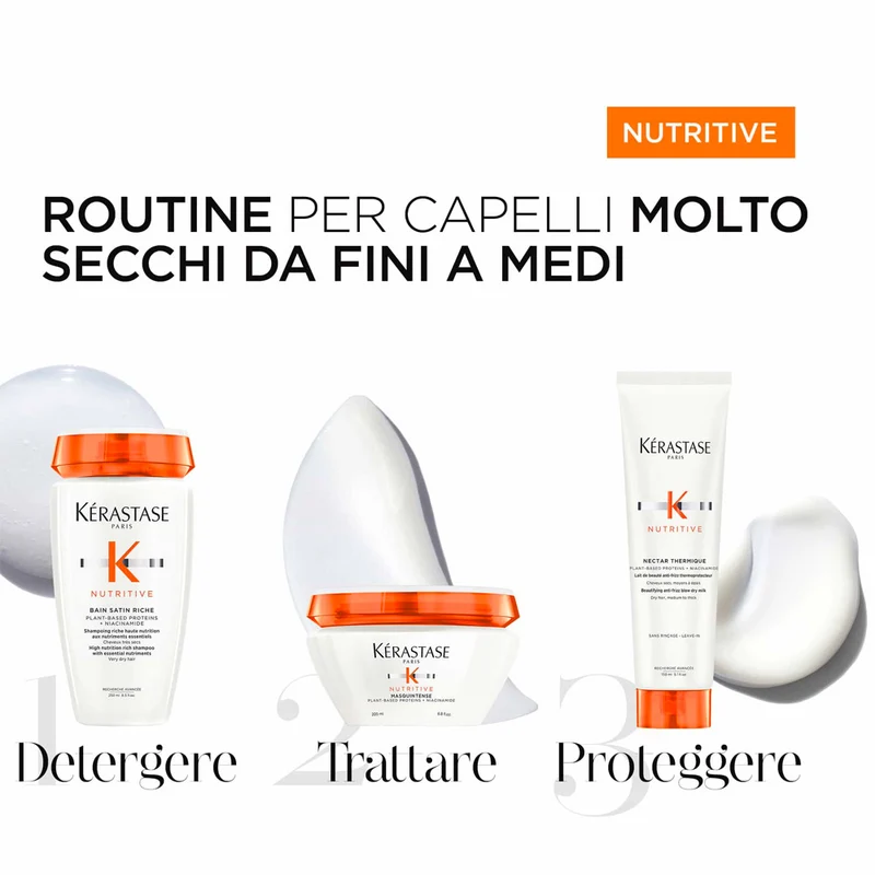 Kerastase Nutritive Masque Intense 200ml - maschera idratante capelli secchi e fini
