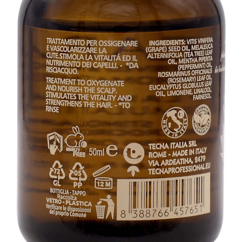 Tecna Teabase Essential Stimulating Oil 50ml - olio energizzante cute