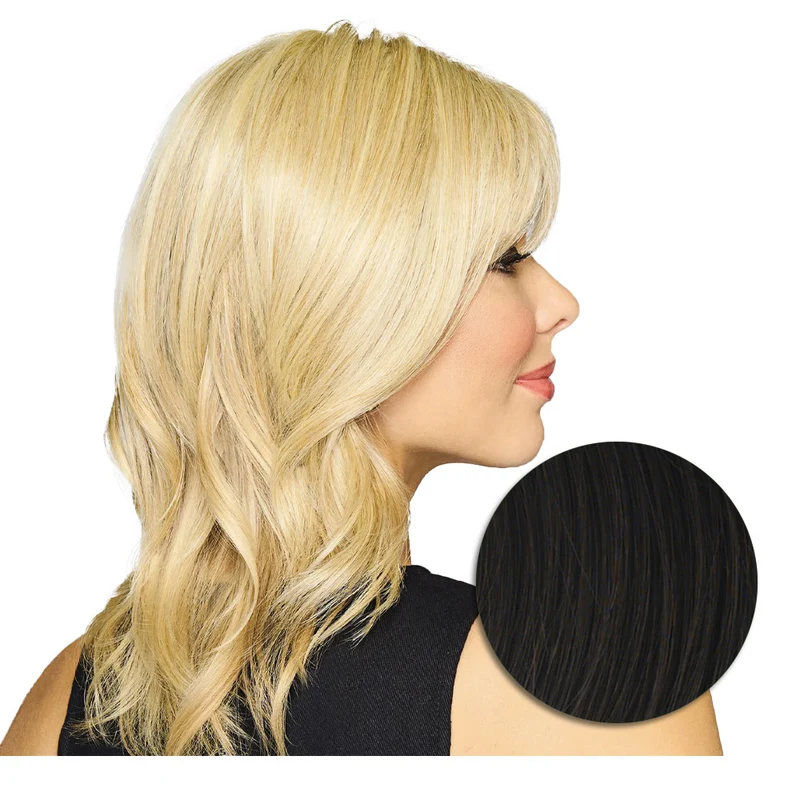 Hairdo Topper Stylish Wave R4 Castano Scuro - toupet con onde