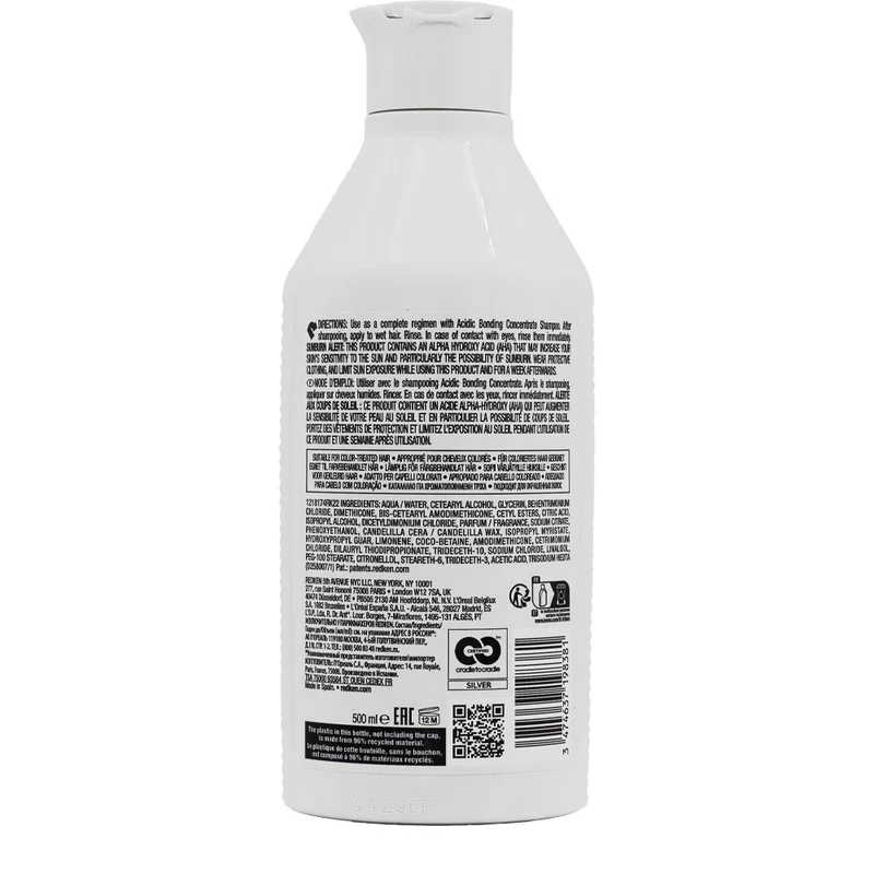 Redken Acidic Bonding Concentrate Conditioner 500ml - balsamo fortificante capelli danneggiati