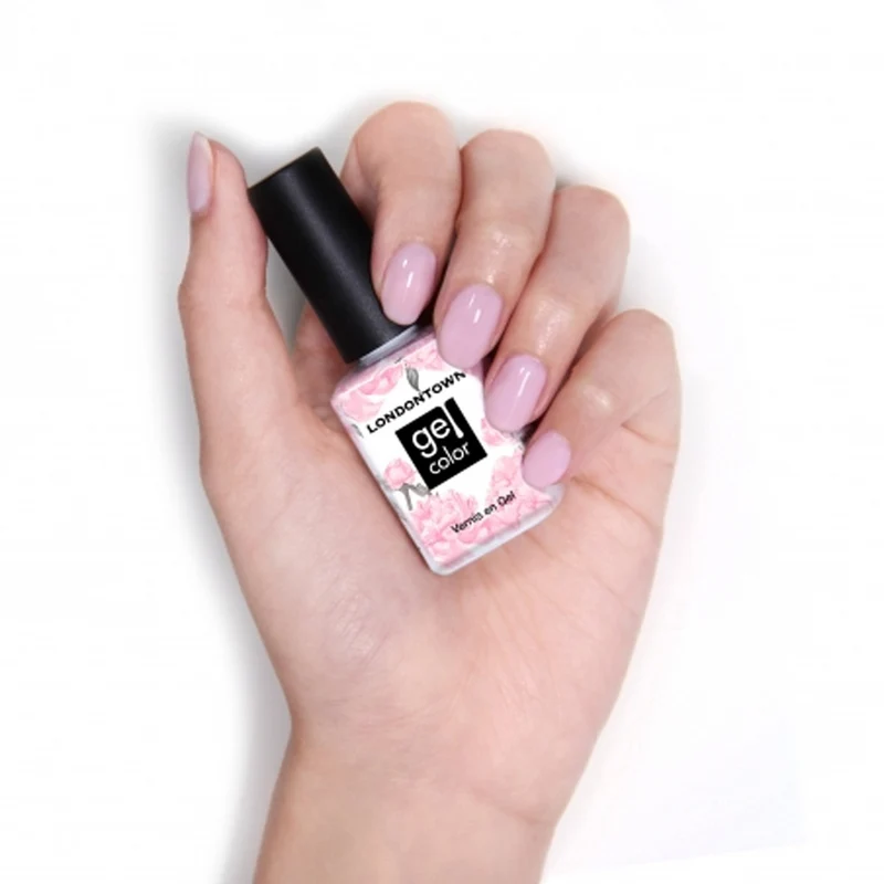 Londontown Gel Color Invisible Crown 12ml - smalto semipermanente rosa tenue