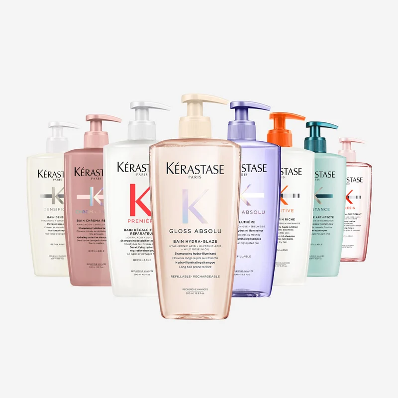 Kerastase Gloss Absolu Bain Hydra Glaze 500ml - shampoo anticrespo illuminante