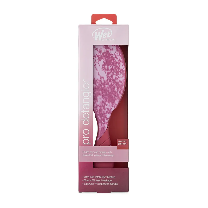 WetBrush Pro Detangler Floral Shadows Berry - spazzola scioglinodi