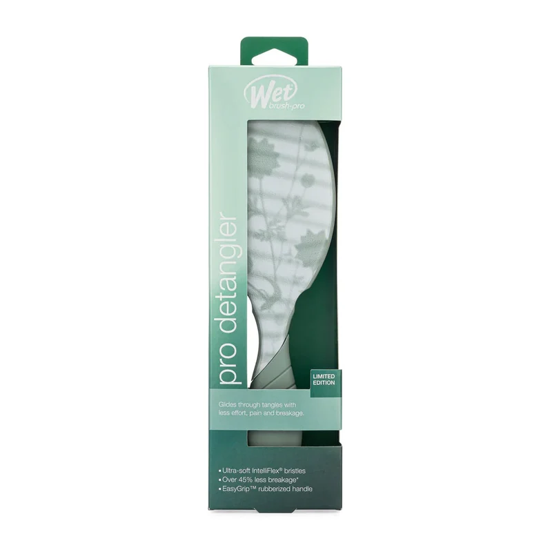 WetBrush Pro Detangler Floral Shadows Sage - spazzola scioglinodi