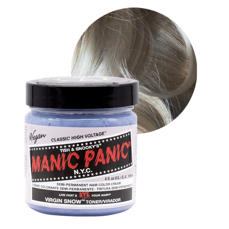 Manic Panic Classic High Voltage Virgin Snow 118ml - crema colorante semi-permanente