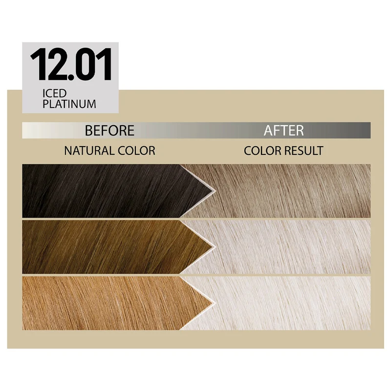 Alfaparf Milano Il Salone Plex Rebuilder Color Kit 12.01 Platino Ghiaccio - colorazione permanente in crema