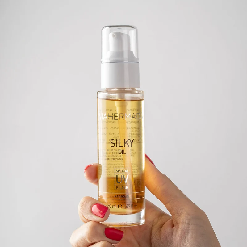 VIAHERMADA Silky Oil 50ml - fluido anticrespo con olio d'argan