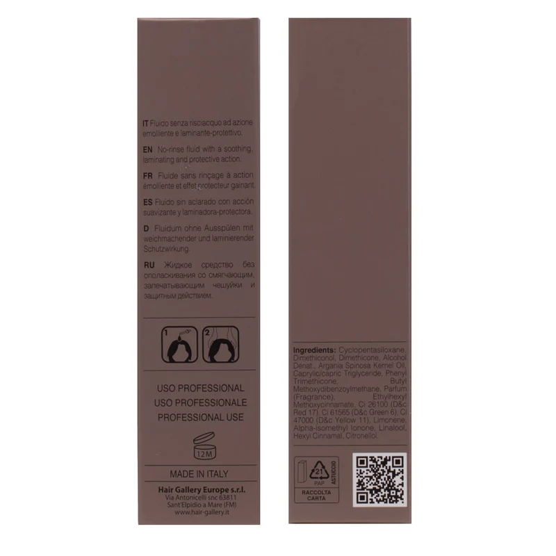 VIAHERMADA Silky Oil 50ml - fluido anticrespo con olio d'argan