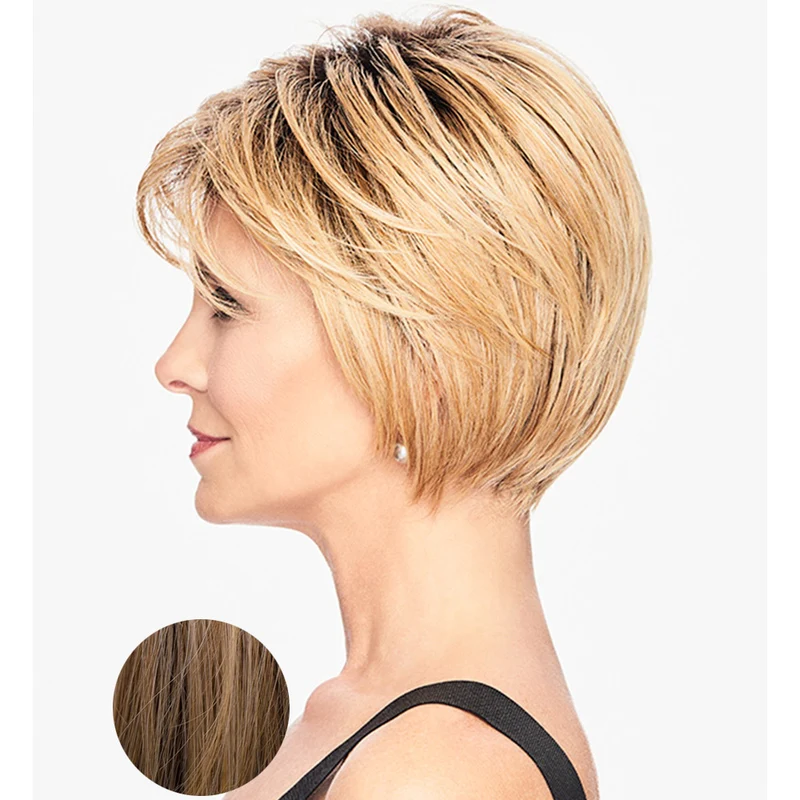 Hairdo Shattered Bob SS14/25 Biondo Caldo Con Radice Castana