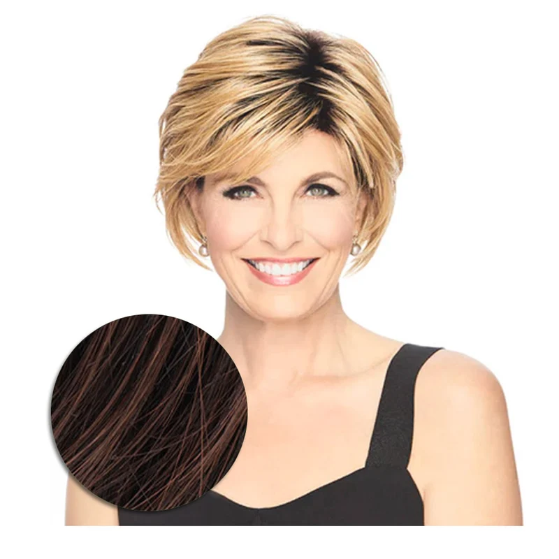 Hairdo Shattered Bob RL32/31 Castano Medio Rubino - parrucca taglio corto