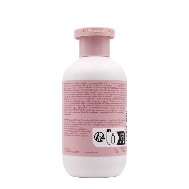 Wella Invigo Blonde Recharge Shampoo 300ml - shampoo antigiallo