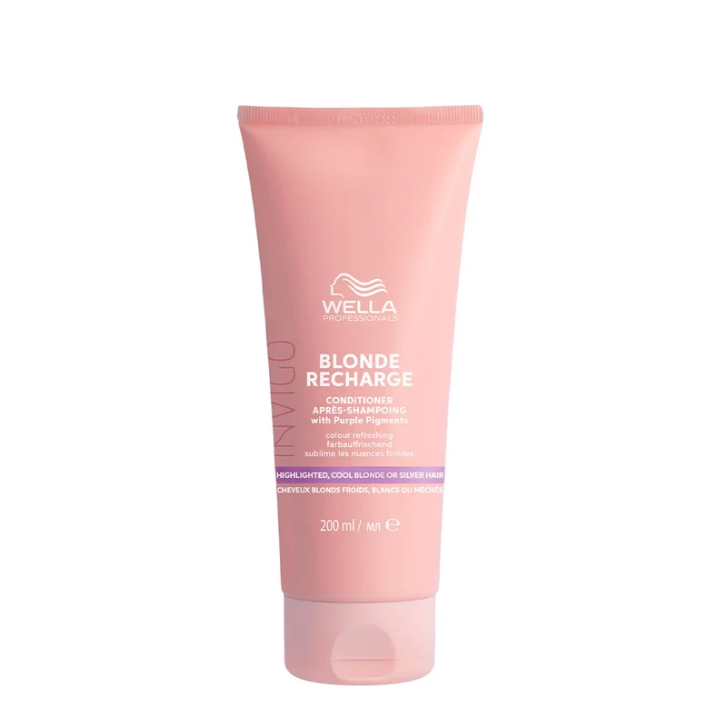 Wella Invigo Blonde Recharge Conditioner 200ml - balsamo antigiallo