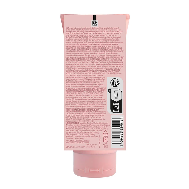Wella Invigo Blonde Recharge Conditioner 200ml - balsamo antigiallo