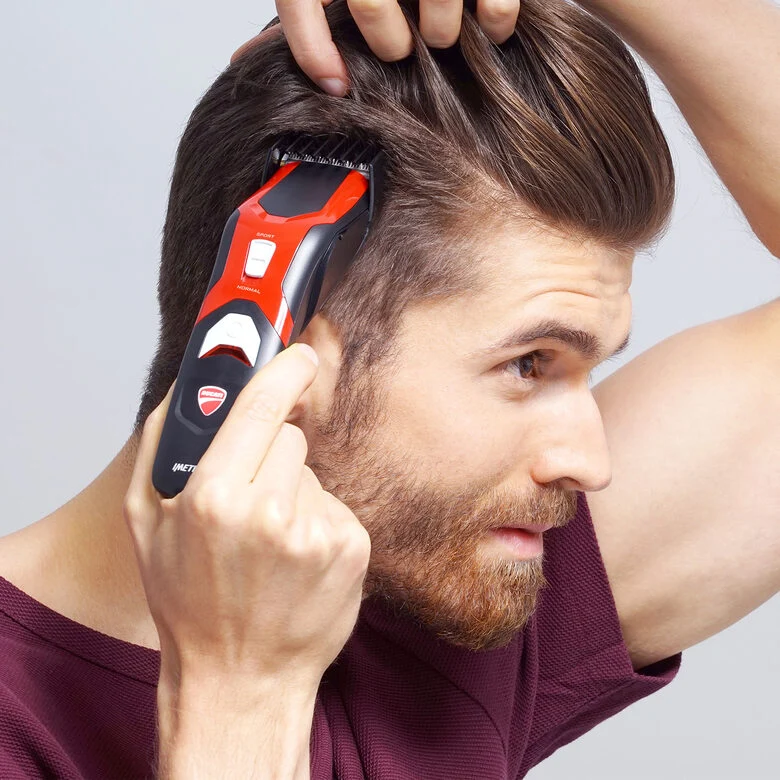 Imetec HC 909 S-CURVE Nero, Rosso, Argento