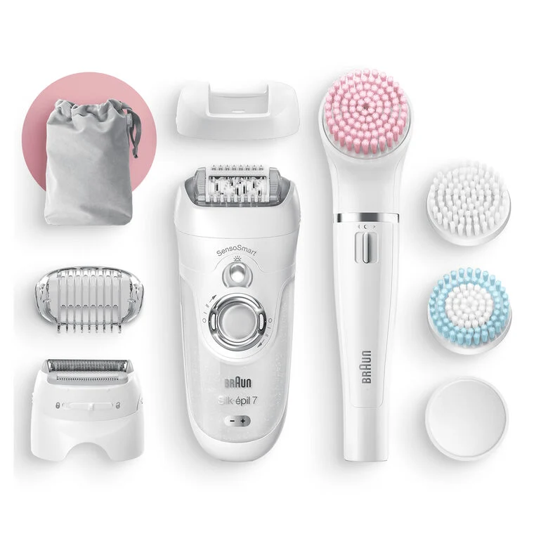 Braun Silk-épil 7 7-875 Beauty Set Epilatore Professionale 5-In-1 Wet&Dry Senza Fili