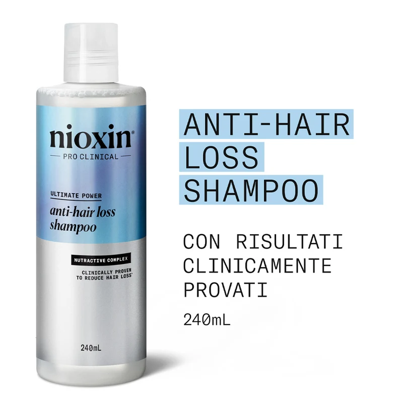 Nioxin Anti Hair Loss Shampoo 240ml - shampoo anticaduta