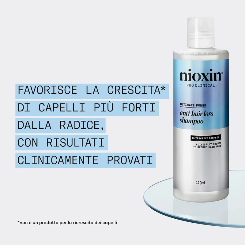 Nioxin Anti Hair Loss Shampoo 240ml - shampoo anticaduta