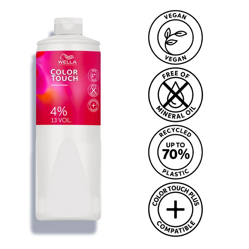 Wella Color Touch Emulsion 13Vol 4% 1000ml - lozione ossidante