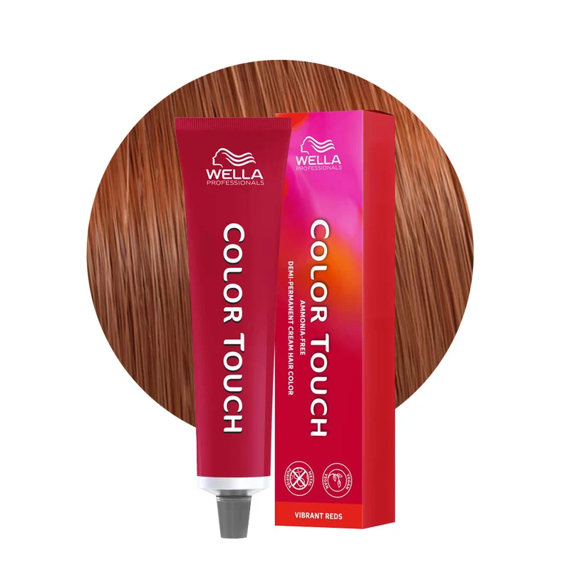 Wella Color Touch Vibrant Reds 8/43 Rame Chiaro Dorato 60ml - colore semipermanente senza ammoniaca