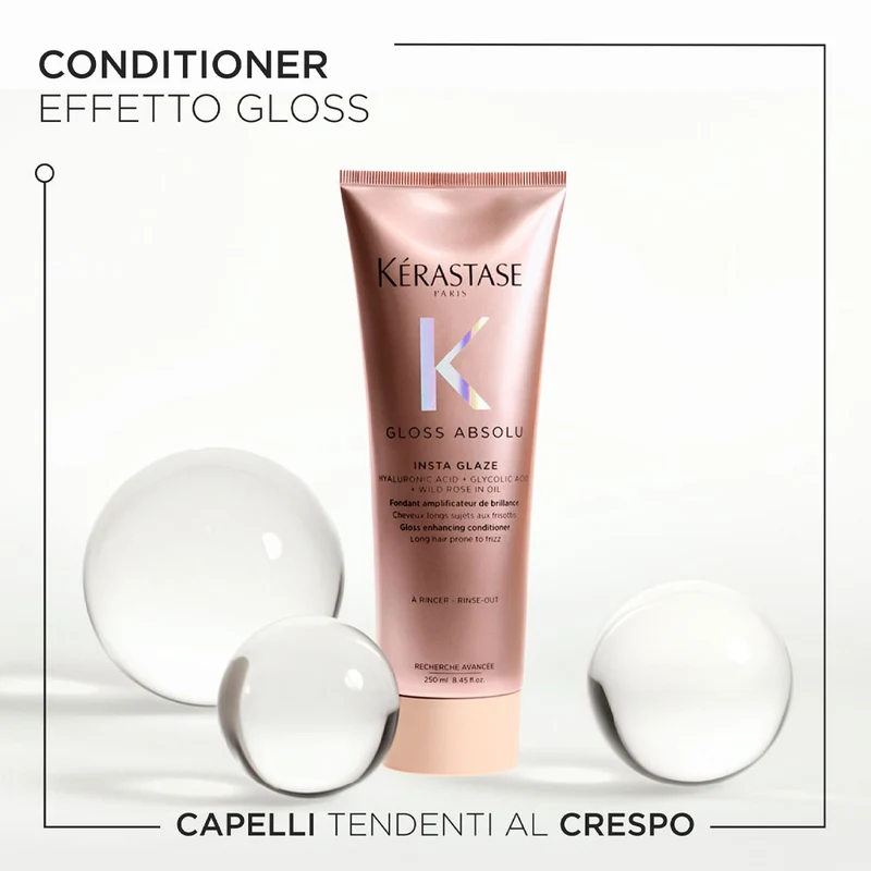 Kerastase Gloss Absolu Insta Glaze Conditioner 250ml - balsamo anticrespo illuminante