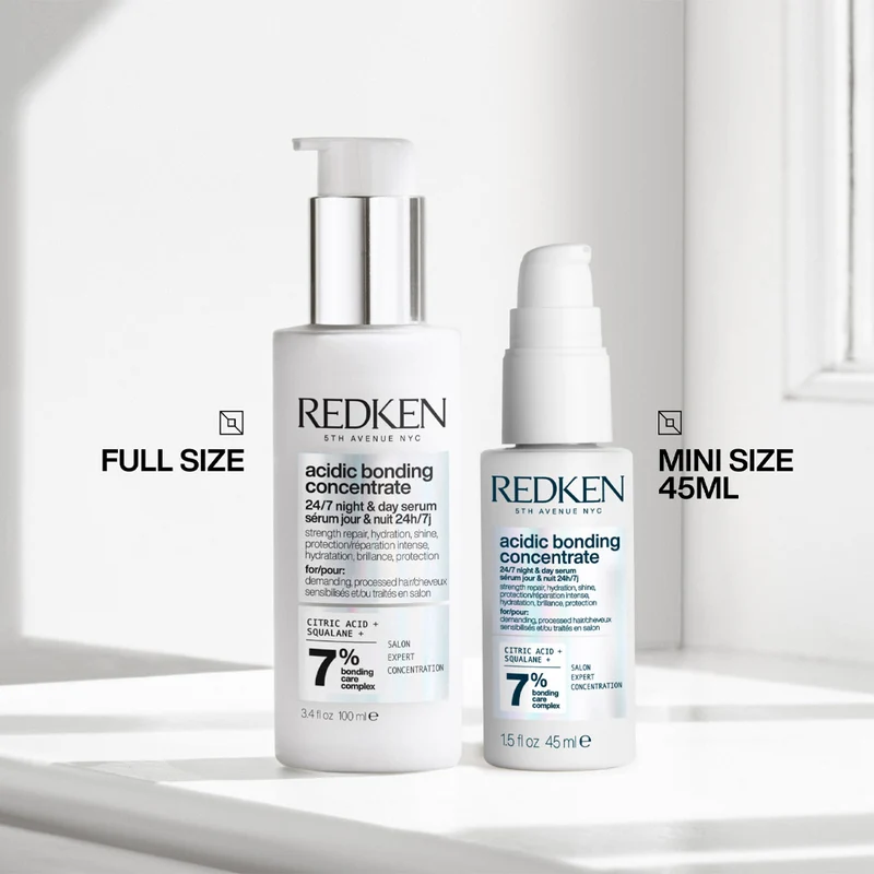 Redken Acidic Bonding Concentrate 24/7 Night & Day Serum 100ml - siero capelli danneggiati e trattati