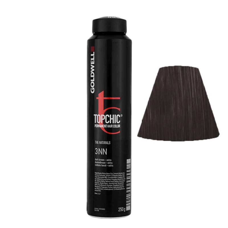 Goldwell Topchic Can 3NN Dark Brown Extra 250gr- colore permanente in bombola