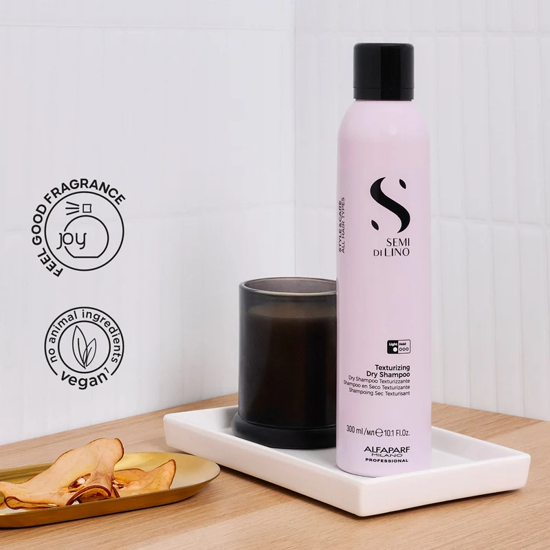 Alfaparf Milano Semi Di Lino Style&Care Texturizing Dry Shampoo 300ml - shampoo secco texturizzante