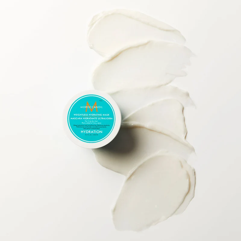 Moroccanoil Weightless Hydrating Mask 250ml - maschera idratante leggera capelli fini