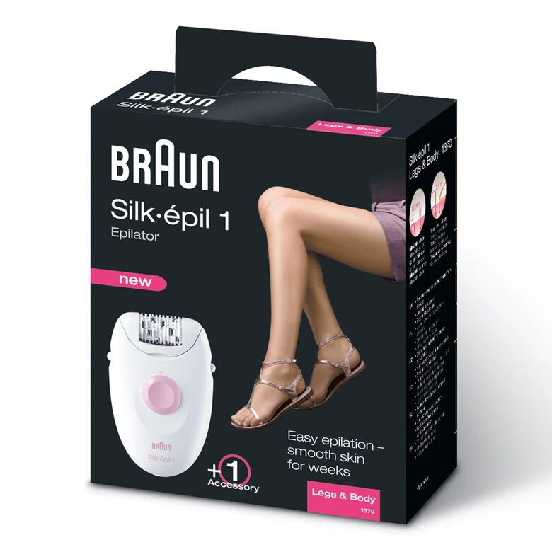 Braun Silk-épil 1 1370 Epilatore a rete con 1 accessorio