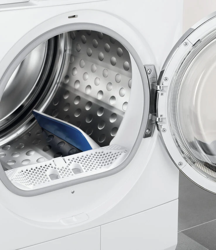 Electrolux EDH3786GDE asciugatrice Libera installazione Caricamento frontale 8 kg A+ Argento, Bianco