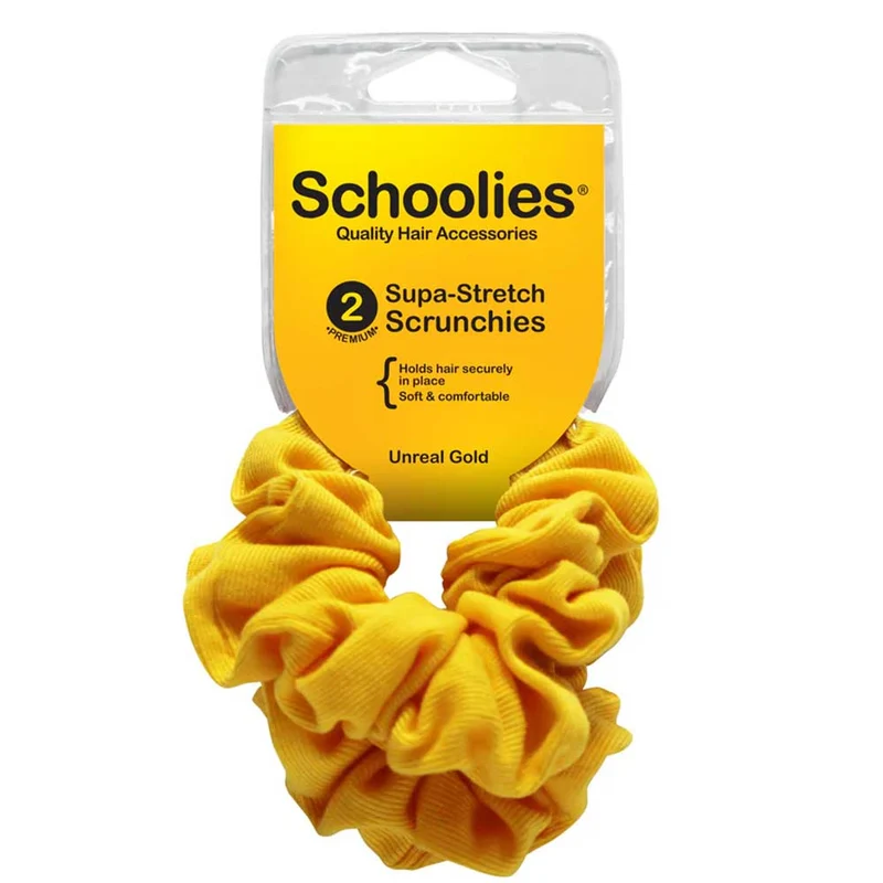 Scrunchie 2pc unreal gold