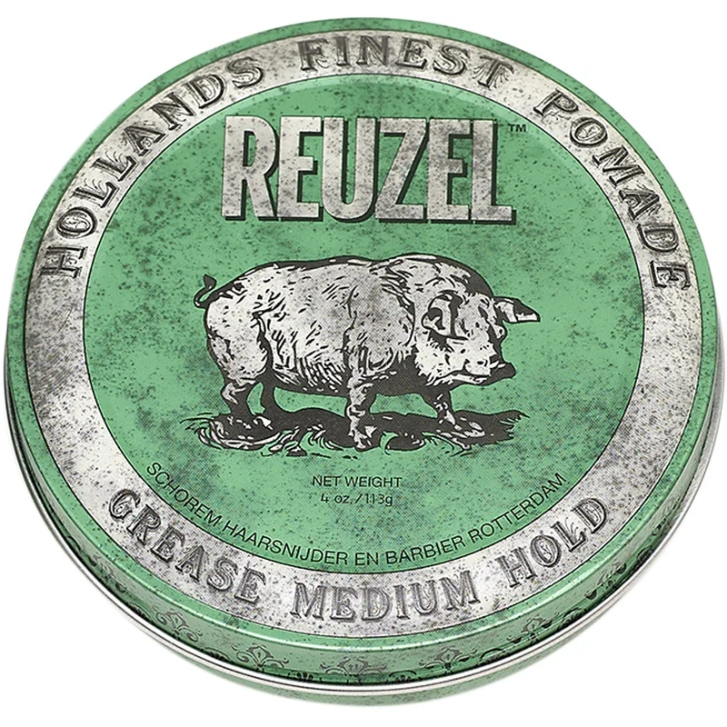 Green Pig Pomade Grease Medium Hold 113g